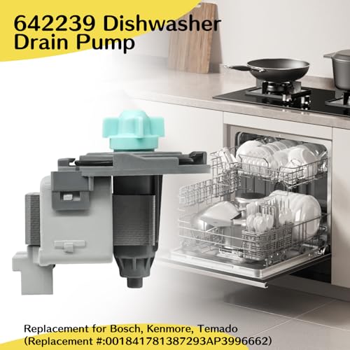 642239 Dishwasher Drain Pump - Replacement for Bosch Kenmore - Image 3