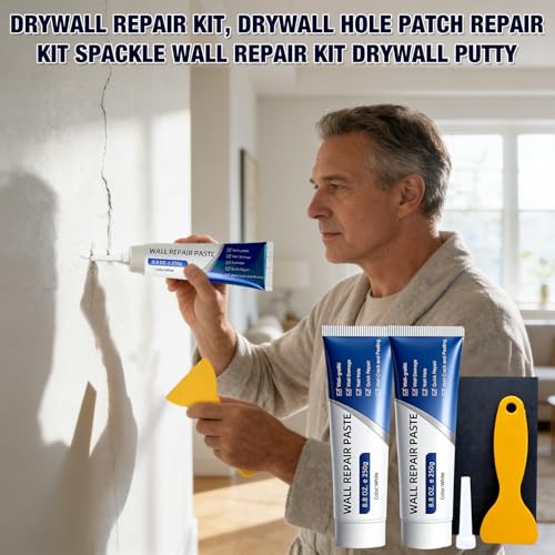 Efficient Drywall Repair Kit with Scraper, 2026 Upgrade | Home Repair - Image 3
