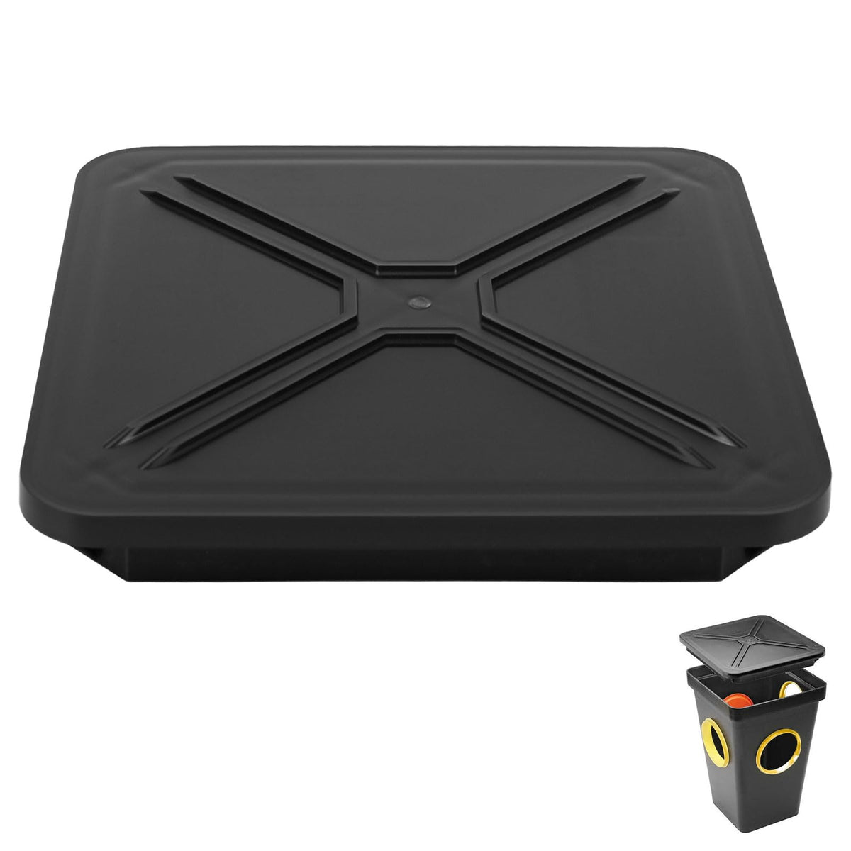 B1-RL Lid for Tuf-Tite 4 Hole Distribution Box,Septic Tank Lid - Image 1