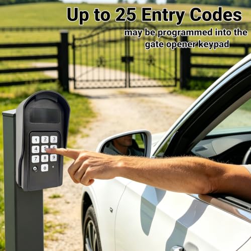 Wireless Digital Keypad FM137 for Mighty Mule Gate Opener, Gate - Image 4
