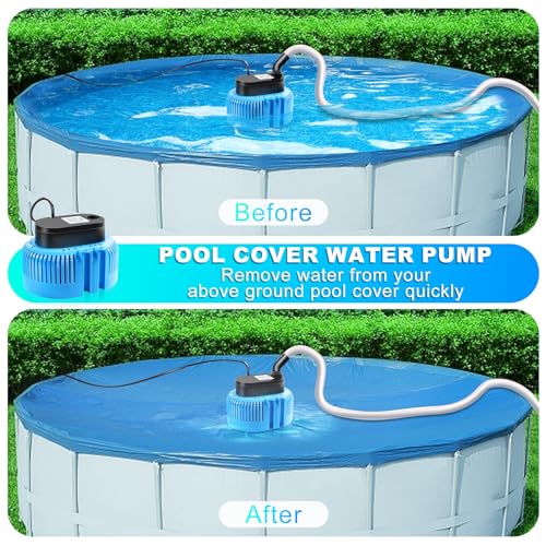 DeeprBetter Above Ground Pool Cover Pump, Submersible Water|Sump - Image 6