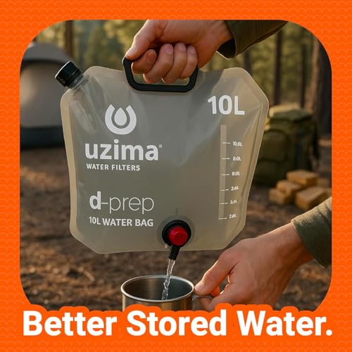 Uzima D-Prep 10L Water Bag, Collapsible Emergency Water - Image 3