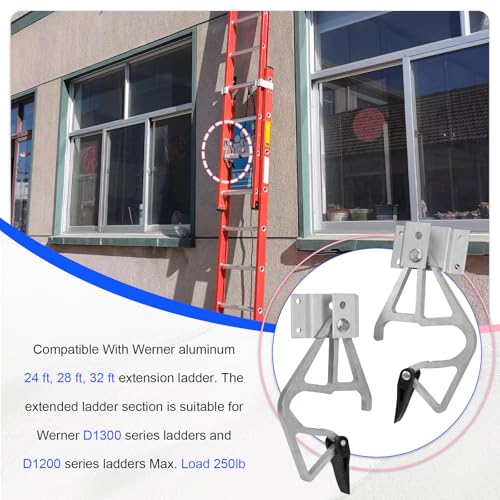for Werner 24-32ft Extension Ladder Lock 28-11 Kit Compatible - Image 5