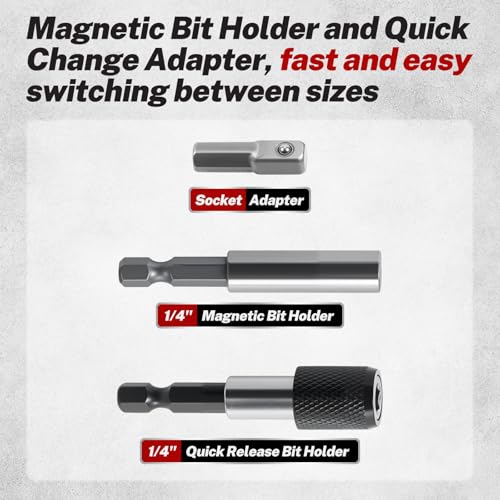 208-Pc Master Screwdriver Bit Set - Image 6