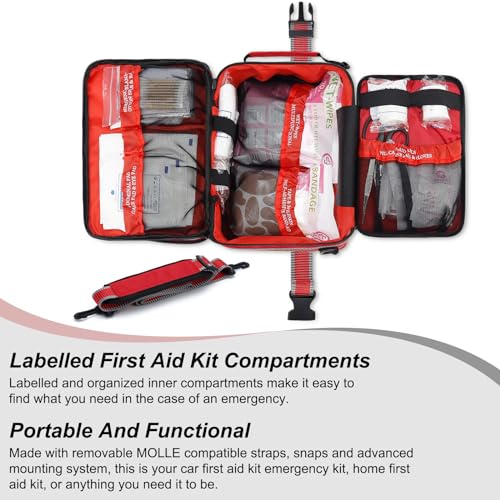 Gevoke Professional 500 Piece Emergency First Aid Kit for Home - Image 5