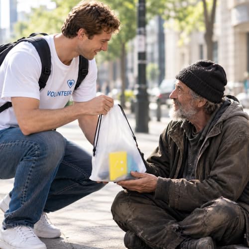 15 Set Homeless Care Package Kit Bulk, Donation Personal Hygiene - Image 5