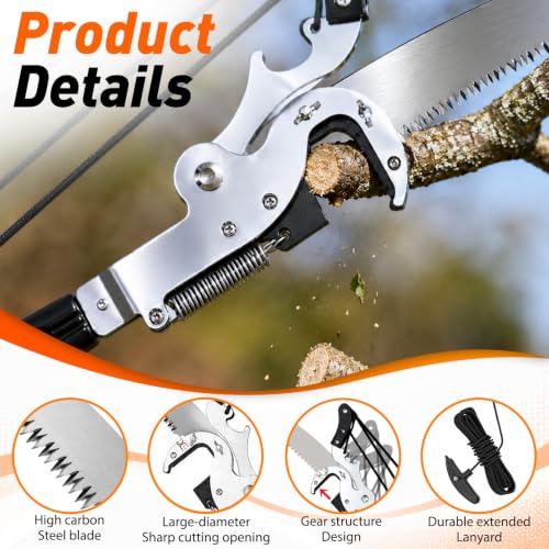 Upgraded Tree Trimmer, 26FT Heavy-Duty Pole Saw | Power Tool Accessori - Image 3