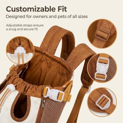 Pet Carrier Backpack, Front Carrier for Cats and Small Dogs - Image 5