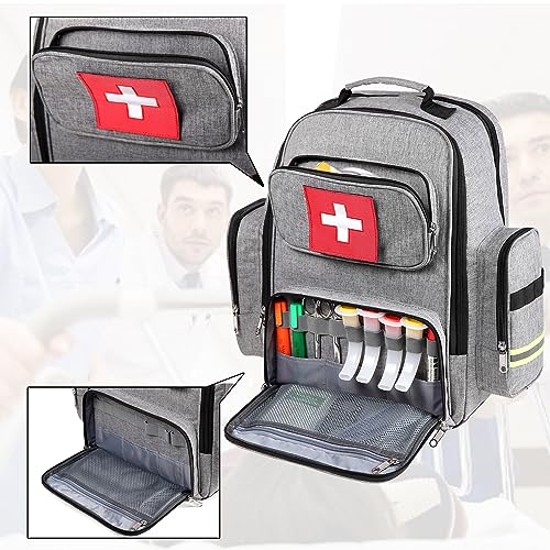 Gatycallaty First Aid Backpack Medical Emt First Responder - Image 3