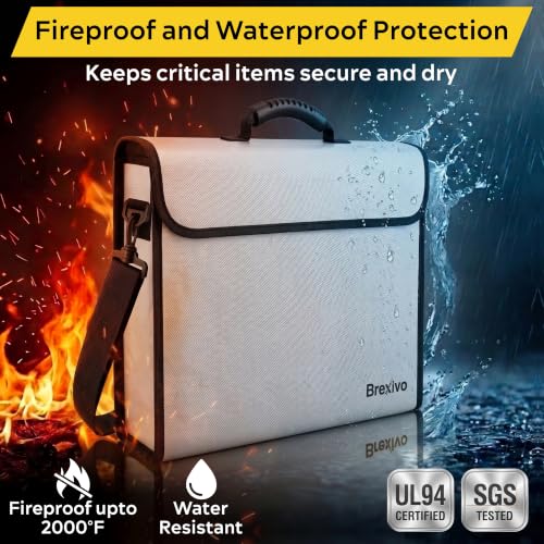 Fireproof Document Bag - Fireproof Box [Thermal Insulated] - Image 6
