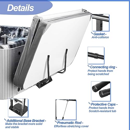 Hot Tub Cover Lift Spa Cover Lifter Hydraulic Lifter Spa & - Image 6