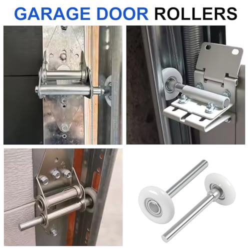 Nylon Garage Door Rollers, 2pcs 1.8Inch Quiet Garage Door Wheels - Image 5