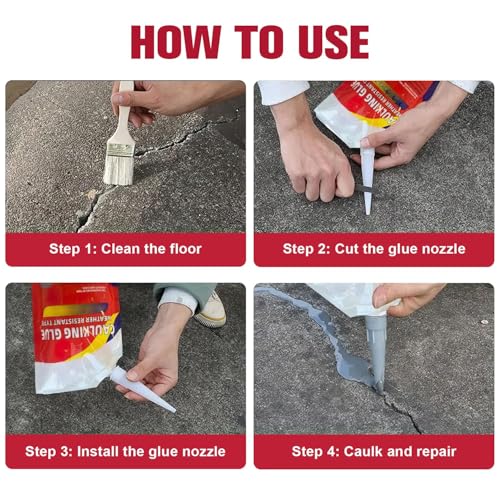3 Pcs Slab Concrete Crack Waterproof Repair Sealant | Home Repair - Image 6