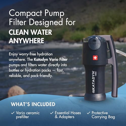 Katadyn Vario Dual Mode Hand Pump Continuous Water Filter - Image 3
