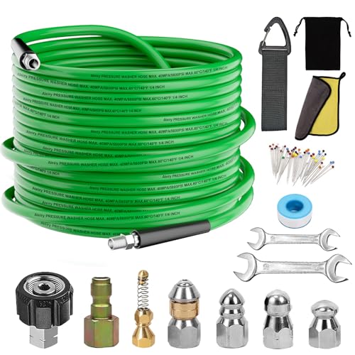 Sewer Jetter Kit for Pressure Washer,Water Jet Drain - Image 2
