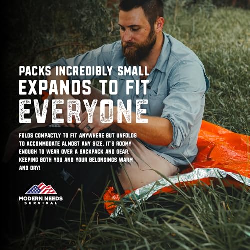 Emergency Sleeping Bag Survival | Emergency Blanket, Bivy - Image 4