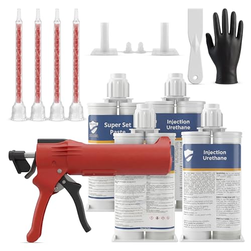 SolidFix 10ft Concrete Crack Repair Kit with All Tools – | Home Repair - Image 2