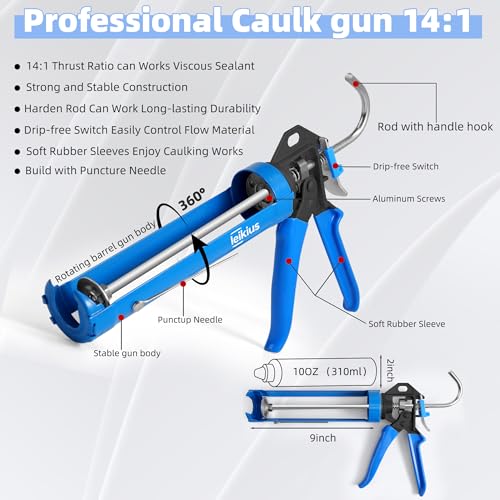 Professional Caulk Guns, Heavy Duty Caulking Gun - Image 3
