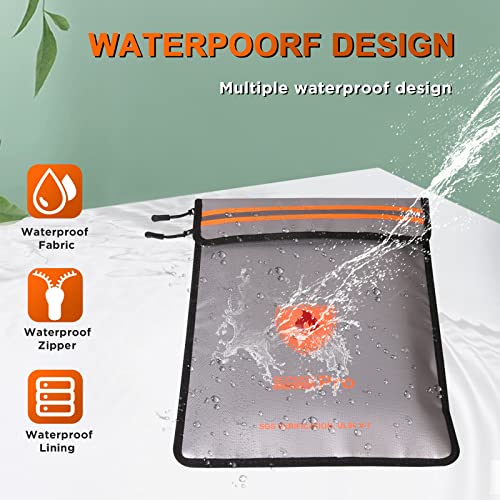 10-Layer 4200°F Fireproof Waterproof Document Holder, Legal Size - Image 7