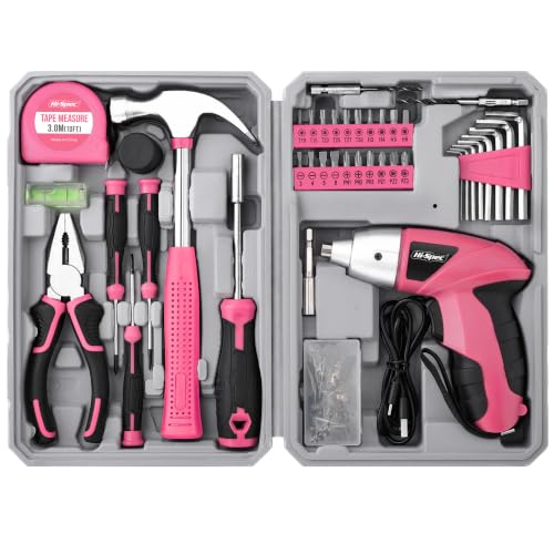 Hi-Spec 4V Electric Ladies Screwdriver Tool Kit Compact | Hand Tools - Image 2