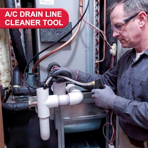 AC Drain Line Cleaner with 2 Flexible Hose (No Cartridges - Image 3