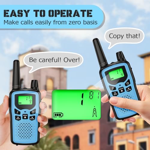 Rechargeable walkie talkies for Adult walkie talkies Long - Image 4
