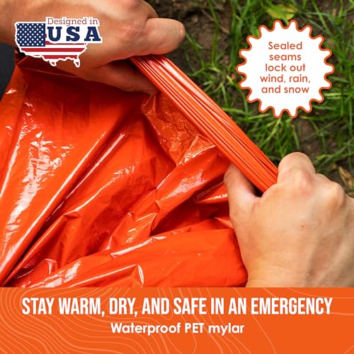 Life Bivy Emergency Survival Sleeping Bag Thermal Bivy - Use as - Image 3