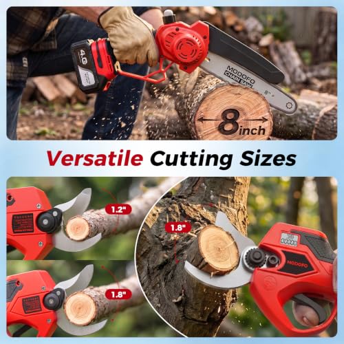 4-in-1 Pole Saw & Pruning Shears Combo Kit for Tree - Image 4