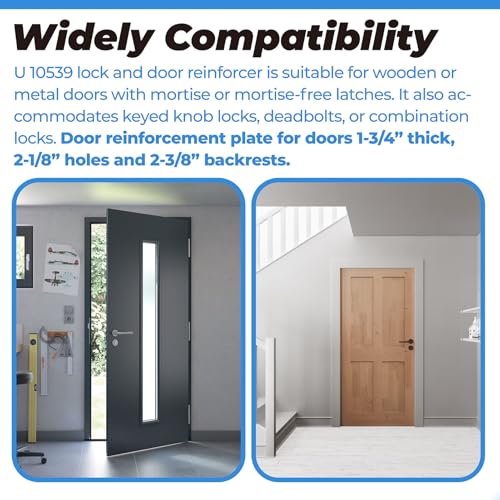 U 10539 Stainless Steel Lock and Door Reinforcement Plate - 1 - Image 4