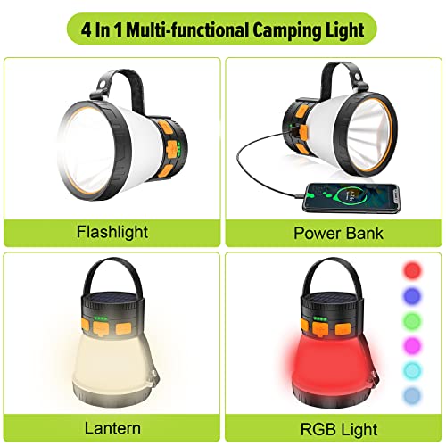 1500LM Camping Lantern Rechargeable, LED Camping Lantern - Image 4