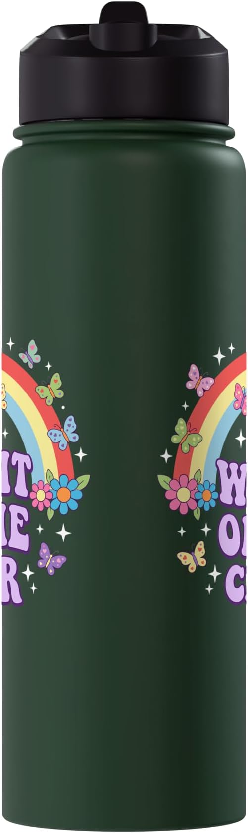 Rainbow Stainless Steel Insulated Water Bottle