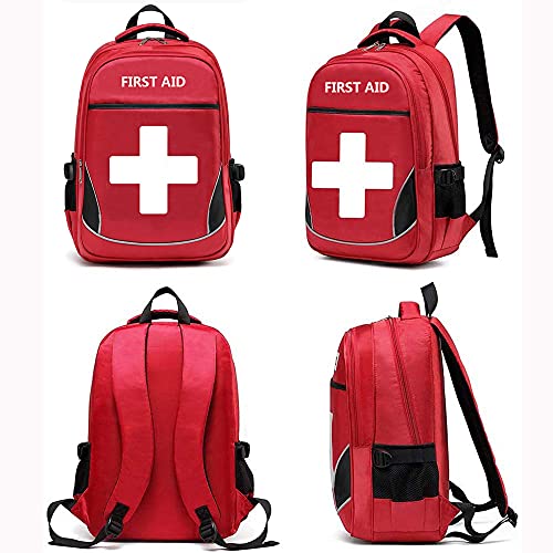 First Aid Bag Empty Red Emergency First Responder Trauma - Image 3