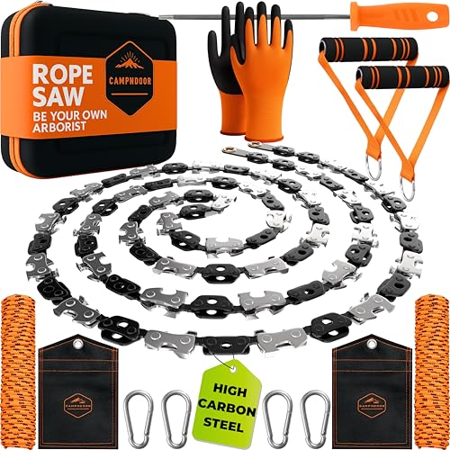 CAMPNDOOR High Limb Rope Saw 53 In - 360 Rope Chain Saw - Image 2