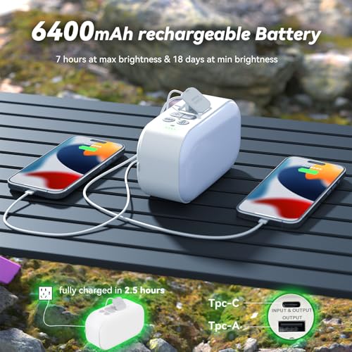 Camping Lantern Rechargeable — Hand-Crank LED Lanterns - Image 3