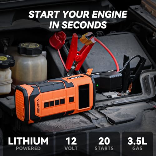Jump Starter with Air Compressor, VCANENERGY Roadside - Image 3