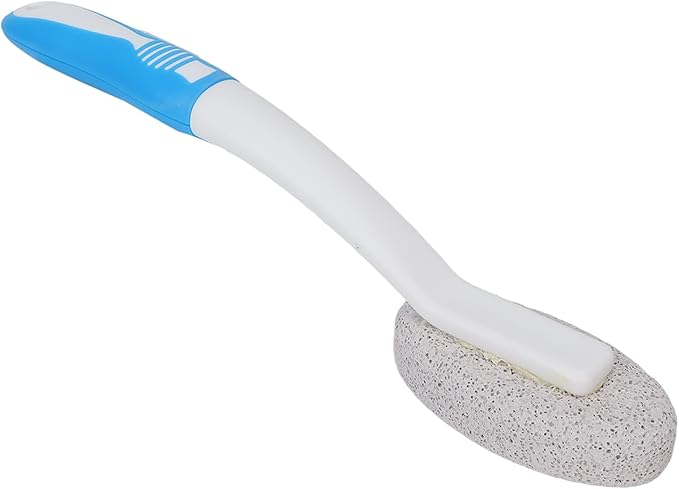 Pumice Stone Cleaning Brush, Hard Water Wand Pumice Stone Toilet Bowl Cleaner, , Hard Water Toilet Bowl Ring Remover Cleaner for Household Sink Pool Bathroom Kitchen
