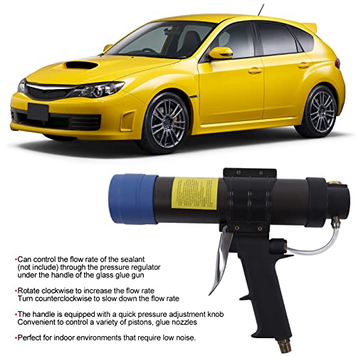 Pneumatic Caulking Gun 310ml Adjustable Sealant Gun Glass - Image 5