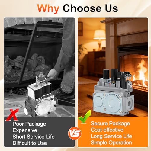0820652 Natural Gas Fireplace Valve, Appliances for Fireplaces - Image 5