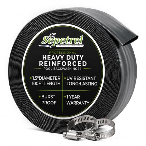 Pool Backwash Hose 1.5 Inch x 100 Feet | Heavy Duty Burst - Image 2