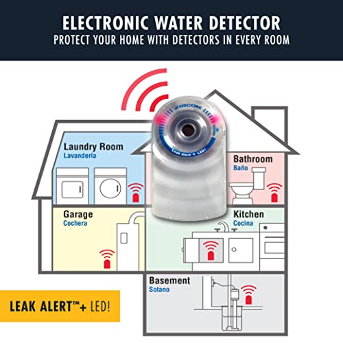 Zircon Leak Alert + LED! Water Leak Detector & Flood Sensor - Image 5