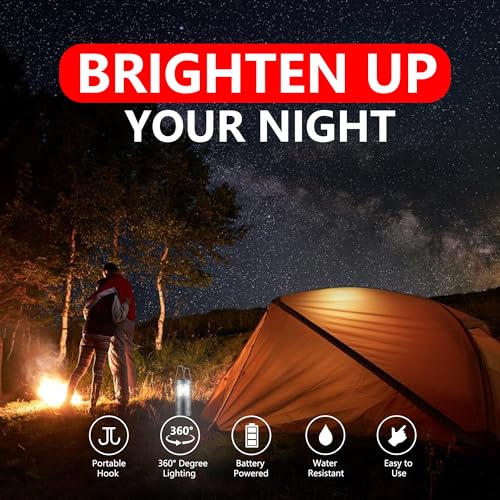 LED Camping Lantern,Battery Powered Hanging Emergency - Image 4