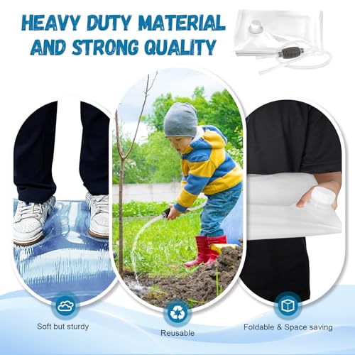 Buzzlett 3 Pcs 40 Gallon Water Storage Bladder | Home Organization - Image 6