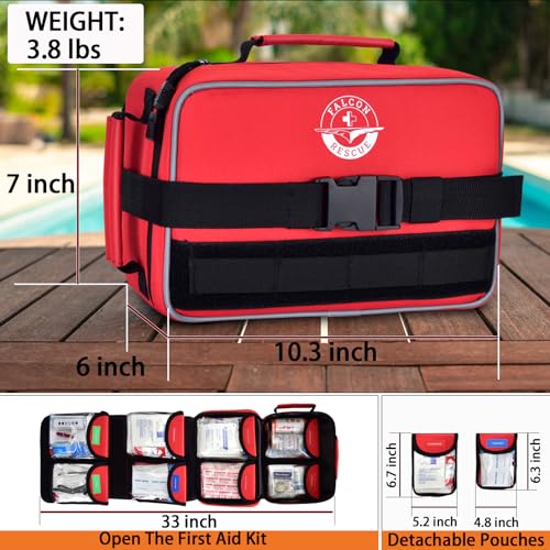 418-Piece First Aid Kit for Home, Travel - Image 5