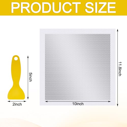 Yaocom 4 Pcs 10 X10 Inch Drywall Patch Repair Kit, Self | Home Repair - Image 3