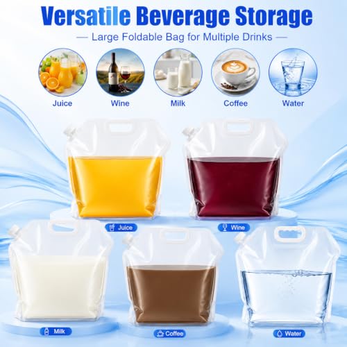 12 Pack 2.6 Gallon Water Storage Containers, Foldbale - Image 6