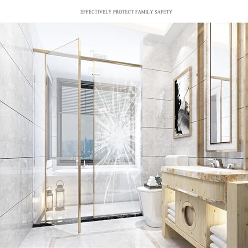 2mil Clear Security and Safety Window Film Shatterproof Film - Image 5