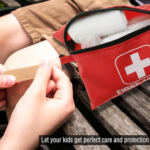 Small Emergency First Aid Kit Including 166 Pieces | Travel Essentials - Image 6