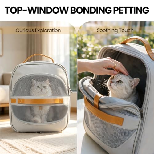 Cat Backpack Carrier for Kitty Puppy Small Dogs up | Pet Essentials - Image 6