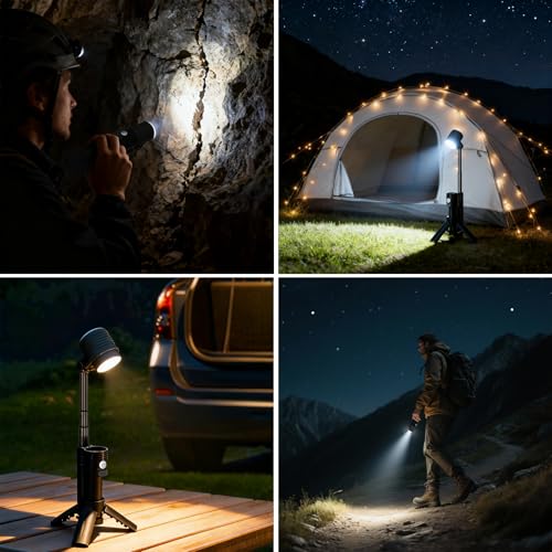 Telescopic Camping Light, Portable Rechargeable Camping Lantern - Image 6