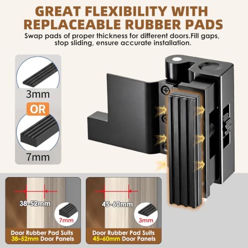 Portable Door Lock, Door Reinforcement Lock - Image 5